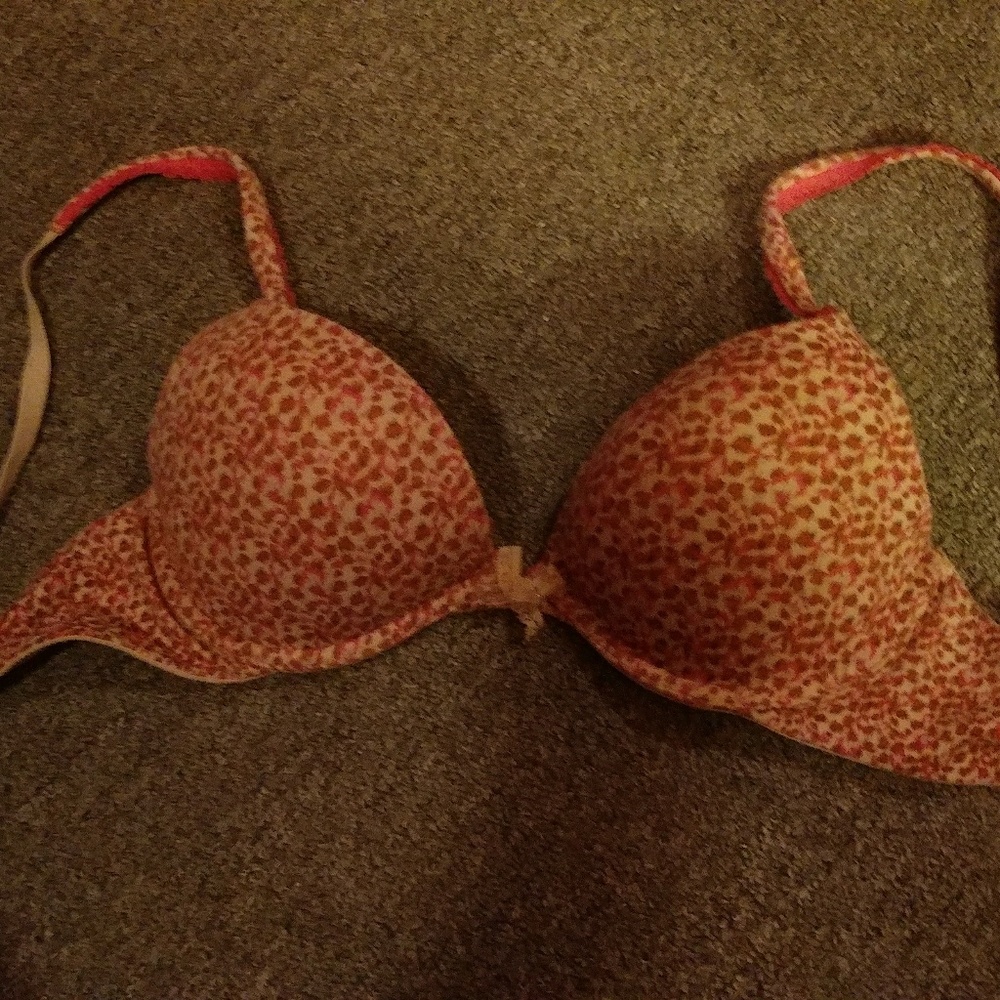 VS 34B Pink Cheetah Print Bra